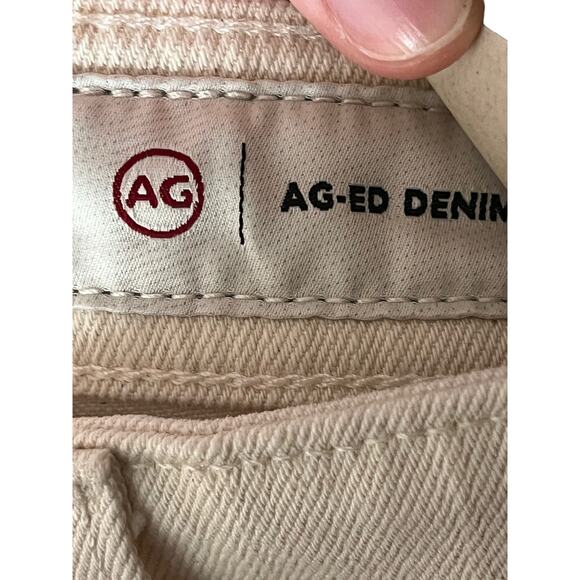 AG Adriano Goldschmied Jeans Saige AG-ED™ high rise straight leg denim size 24 - Picture 5 of 8